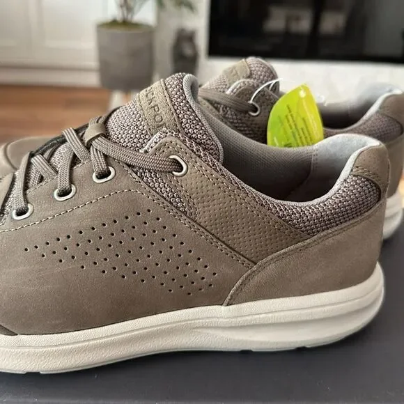 ROCKPORT ZADEN UBAL OX NEW IN BOX MENS SIZE 8.5 OLIVE COLOR - Picture 7 of 11